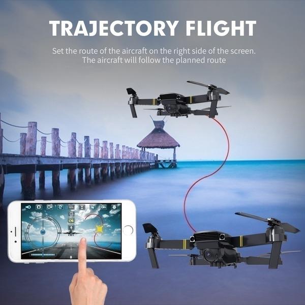 Mavic Pro Clone Professional Drones W1080P Live Video Drone Folding Helicopter Drones  E58