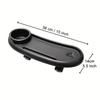 3 In 1 Stroller Cup Holder With Phone Holder And Snack Tray.Stroller Snack Tray Attachment, Universal Bottle Holder For Walker,Scooter,Stroller