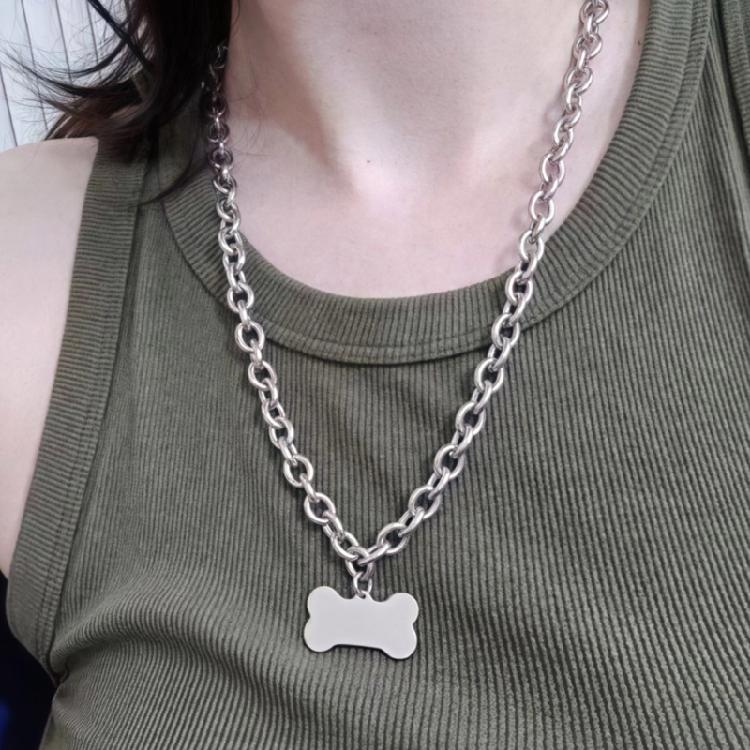 Bone Pendant Necklace For Those Who Embrace Unique Fashion Made From Premium Stainless Steel For Everyday Use