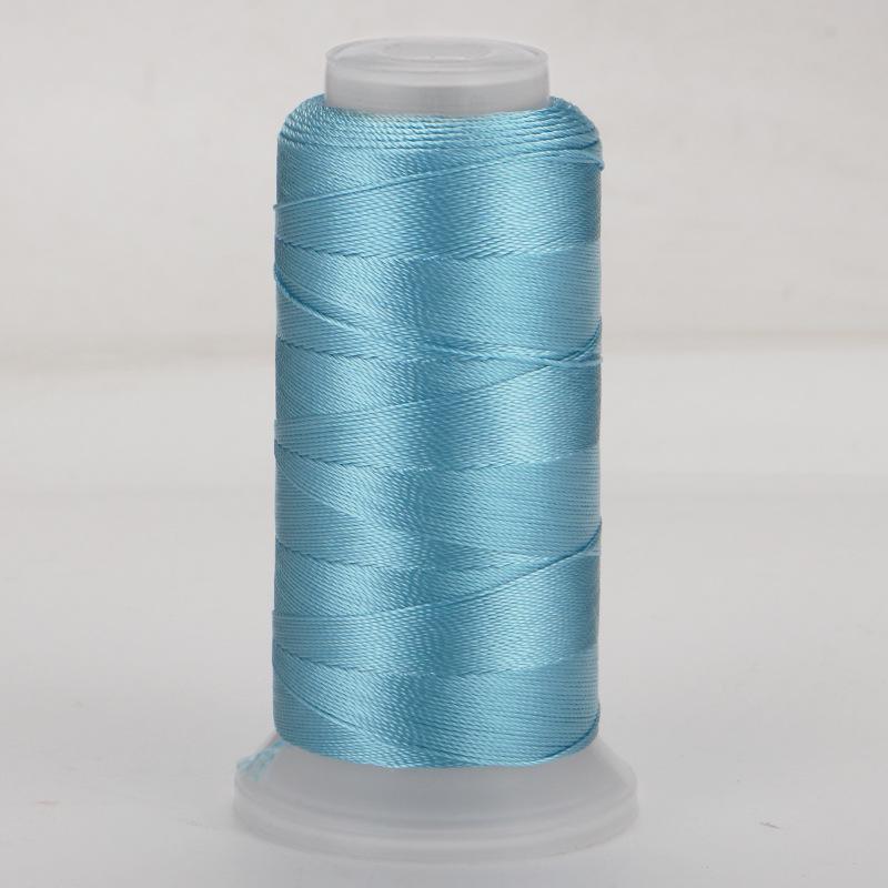 Czerwony pleciony sznurek 0,8 mm 18-żyłowy do nawlekania koralików, węzłów chińskich, frędzli, owijania drutem i bransoletek DIY.