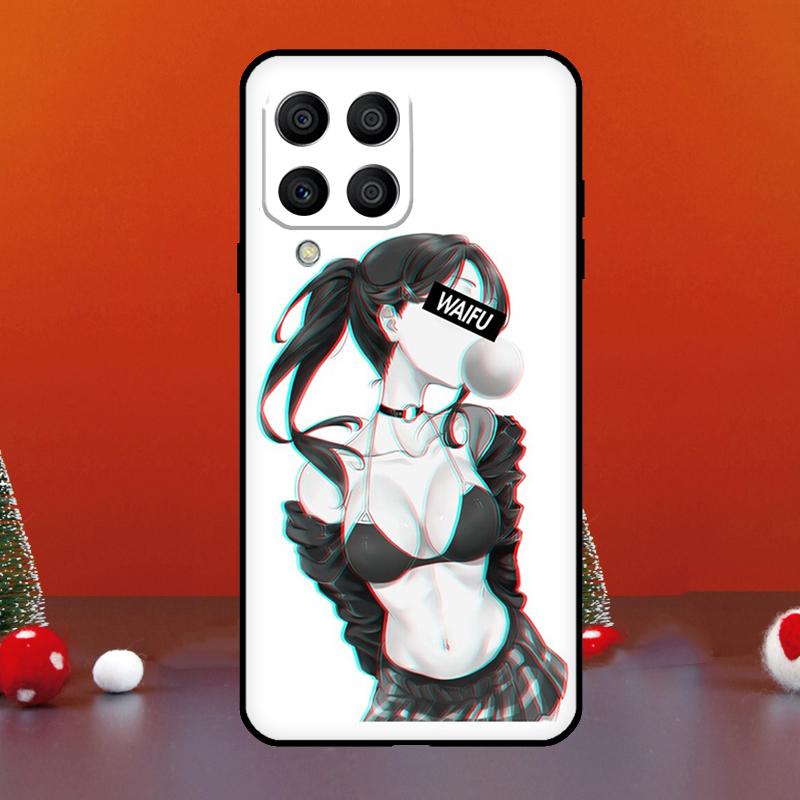 Sad Anime Aesthetic Senpai For Samsung Galaxy M52 M32 M12 M11 M21 M31 M13 M33 M35 M53 M55 M15 M14 M34 M54 M06 M16 Case