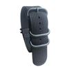 Hot-Selling Nylon Watch Strap with Vacuum-Plated Black Oval Buckle