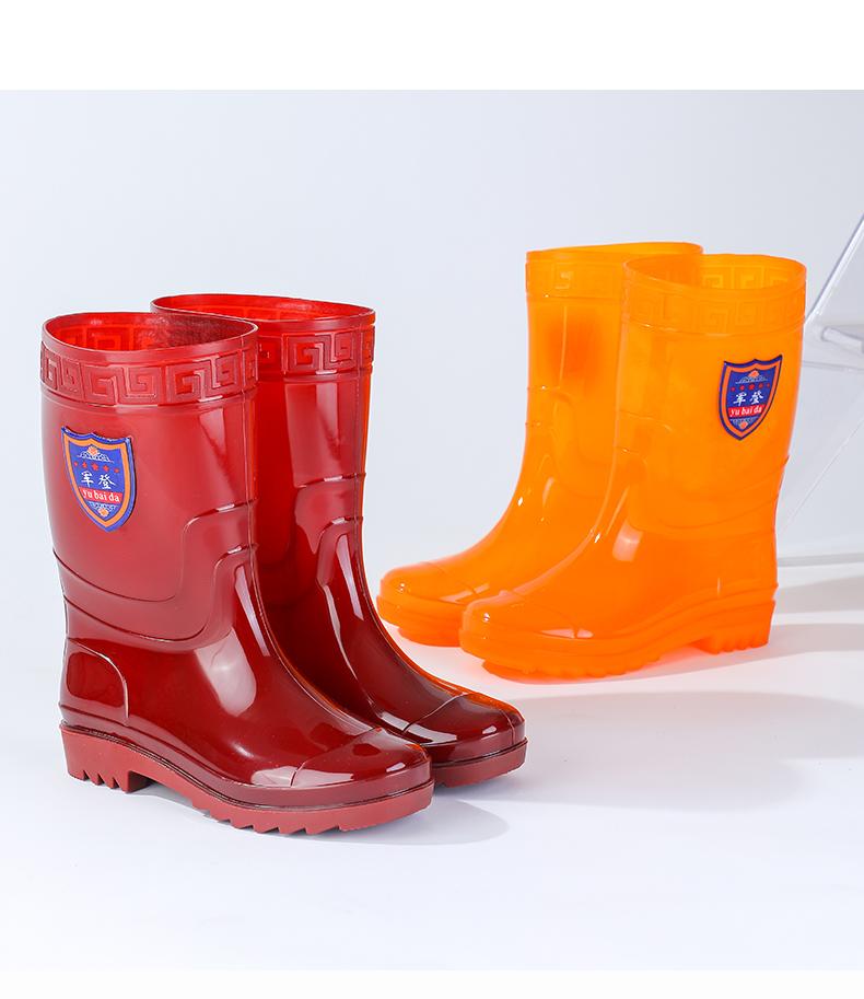 Hot Style Custom Wellies Thermal Comfortable Fuzzy Lining Knee-High Rain Boots