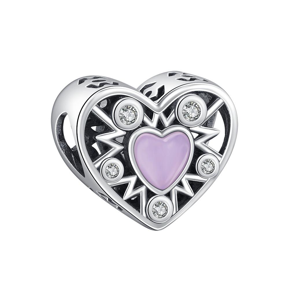 Charms for bracelet Silver 925 Bottle Car Bead Classic Jewelry For Women Diy Pendant Love Mother's Day Gift Heart bead Fashion