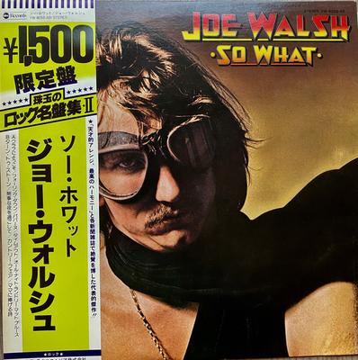 LP Record JOE WALSH  So What YW8053AB ABC 1978 Japan Rock Used