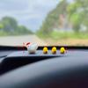 4/5/9pcs/set Cute Mini Chicken Car Ornaments, Car Center Console, Rearview Mirror Decoration, Car Dashboard Decoration