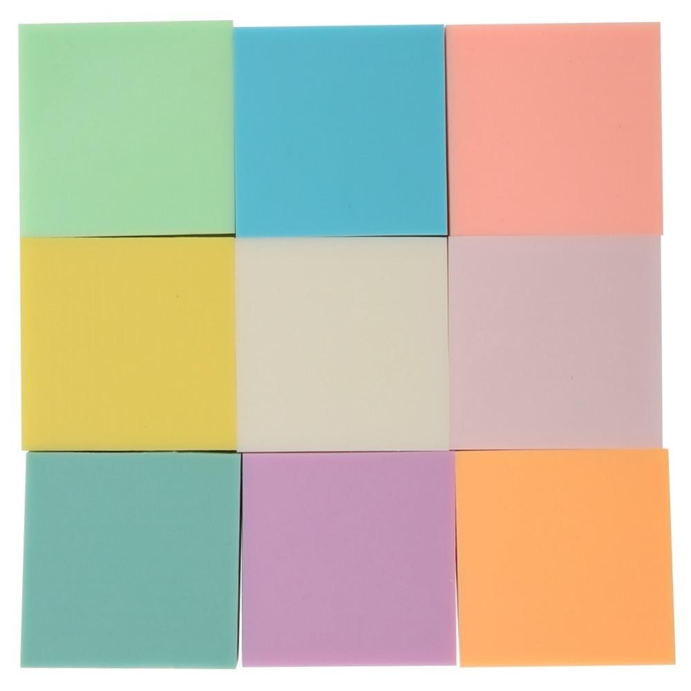 

9pcs Multicolor Rubber Stamp Carving Block Square Soft DIY Hand Stamps Durable Easy to Carve Stamp Making