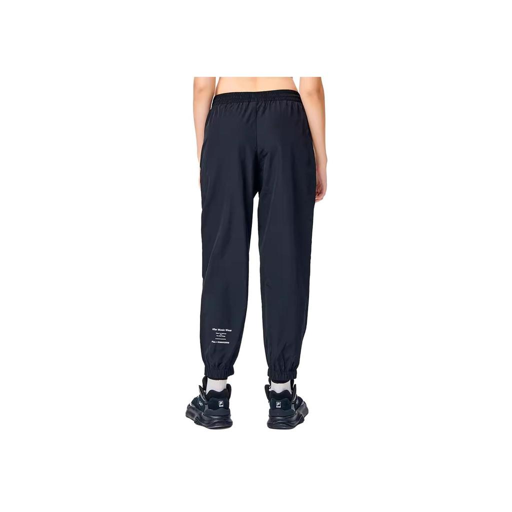 New Mihara Yasuhiro X FILA MIHARA YASUHIRO Collaboration Collection Knitted Sweatpants Women's Black F11W133804F-BK