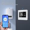 Graffiti Smart Thermostat with ZigBee/WiFi, LCD, Programmable for Water/Gas Boiler, Mobile Remote Access