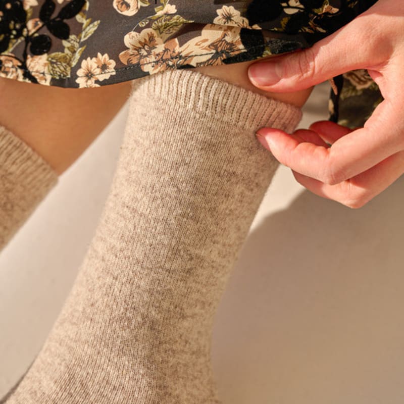 Abiruz Women's Socks LAMBSWOOL BASIC