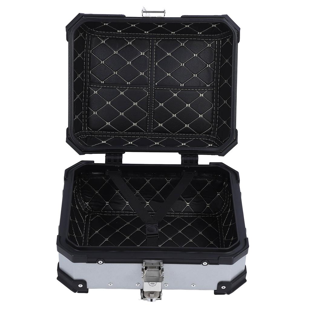 Motocyklový zavazadlový box s odnímatelnou základnou a vložkou 28L velkokapacitní nárazuvzdorná náhrada za