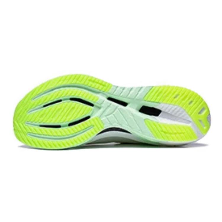 Li Ning Furious Rider 7.0 PRO Cushioning Slip Resistant Rebound Low Top Running Shoes Men's White Green ARZT001-6