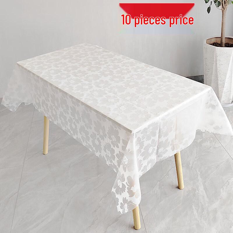 ZISIZ Disposable Rectangular Tablecloth