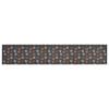VidaXL Tapis de cuisine lavable impression de pattes 60x300 cm velours 136575