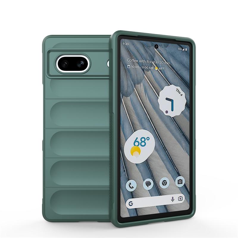 Pro Google Pixel 7A Pouzdro pro pixel 7A kryt Nárazuvzdorný Nárazník Měkký Silikon Protiskluzový skořepina Plný Zadní Kryt Pro pixel 7A 7 Pro 6A