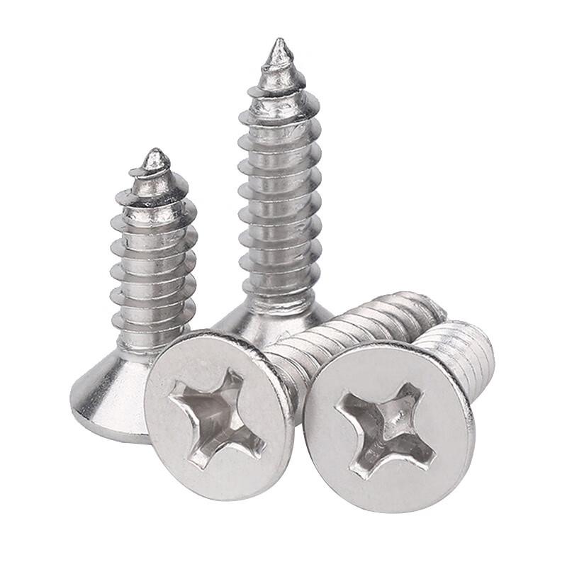 Xiesheng 304 Stainless Steel Phillips Flat Head Self-Tapping Screw