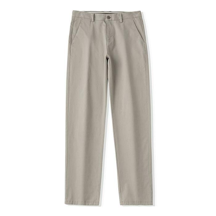 

Мужские 2025 Осень/Зима Высококачественные Брюки Бизнес-Кэжуал на Флисовой Подкладке - Свободные, Прямого Покроя, Устойчивые к Холоду 33 for 140-150 lbs