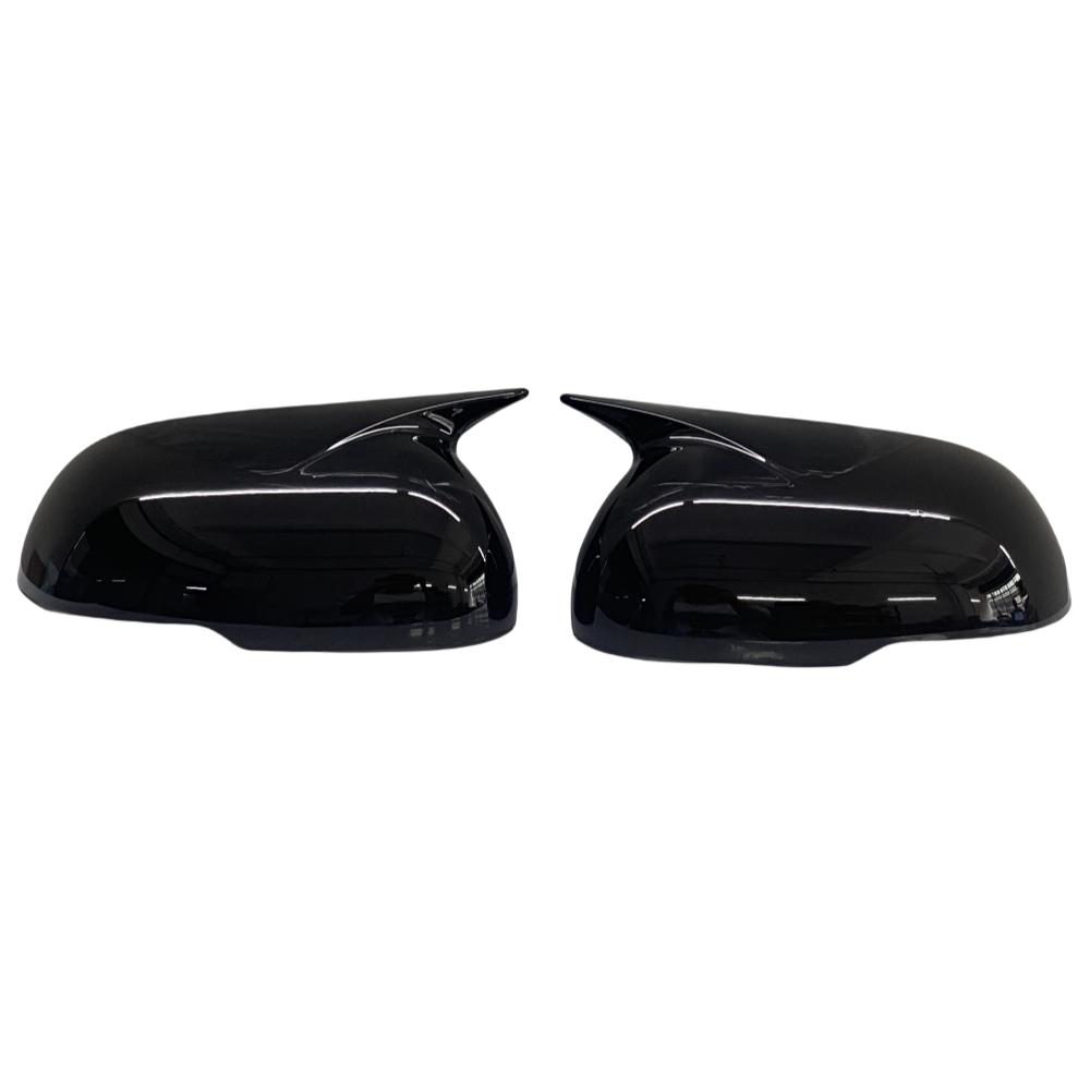 For Kia Picanto 2012-2025 with Light Car Rearview Side Mirror Cover Wing Cap Exterior Door Rear View Case