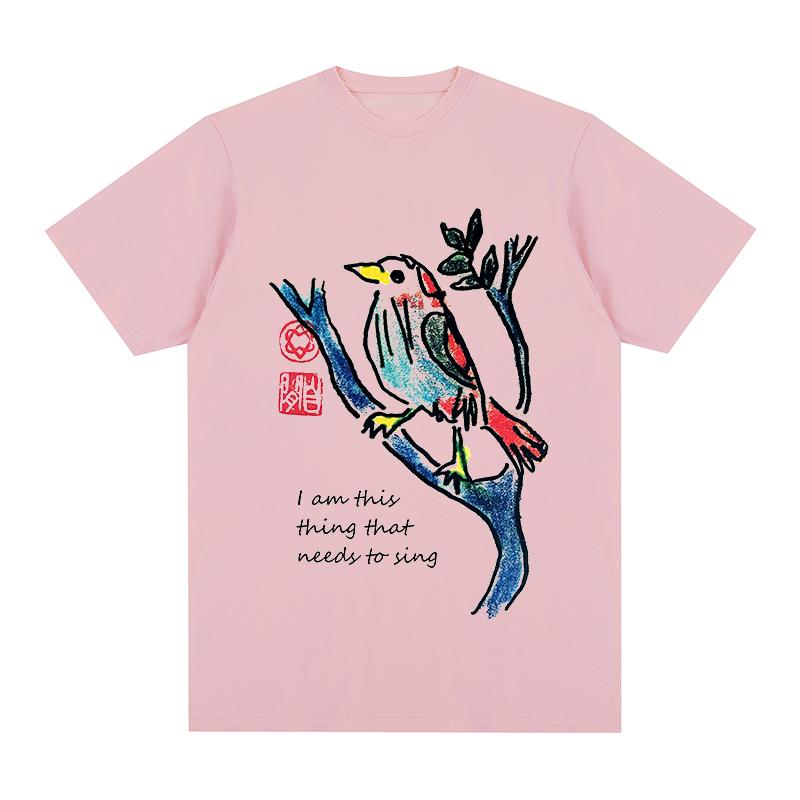 T-shirt Leonard Cohen i am this thing that needs to sing Cotone Uomo T-shirt Nuova TEE TSHIRT Top Donna Unisex