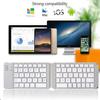 Folding Bluetooth Keyboard With Touchpad For IOS Android Windows Office Mini Wireless Keyboard Storage Three Systems Universal