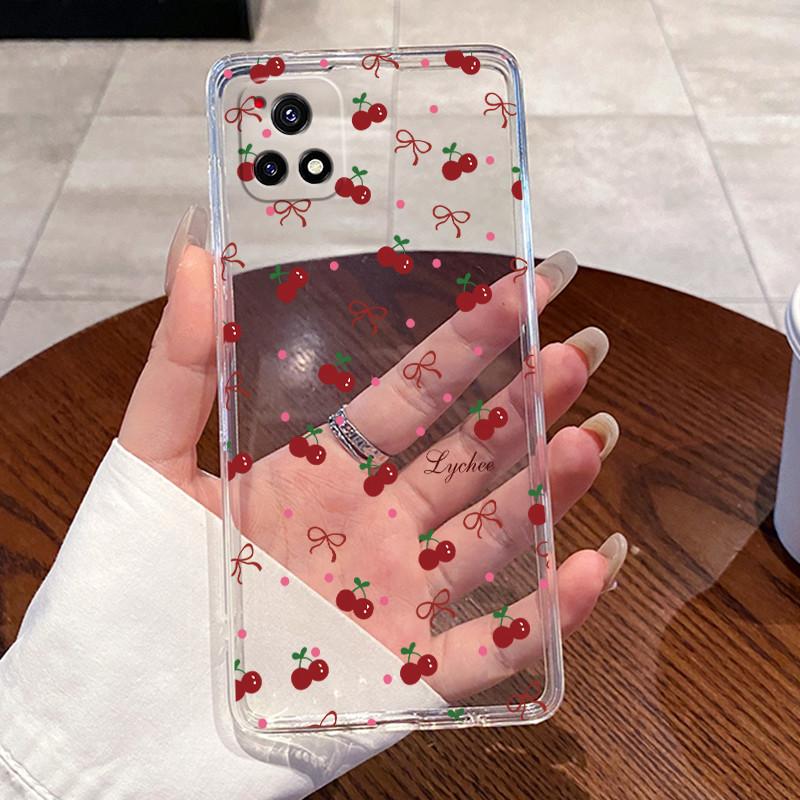 Case For Vivo Y52S Soft TPU Back Cover For Vivo Y31S Clear Silicone Jelly Shells Cute Rabbit Cat Dinasaur Phone Case Protective