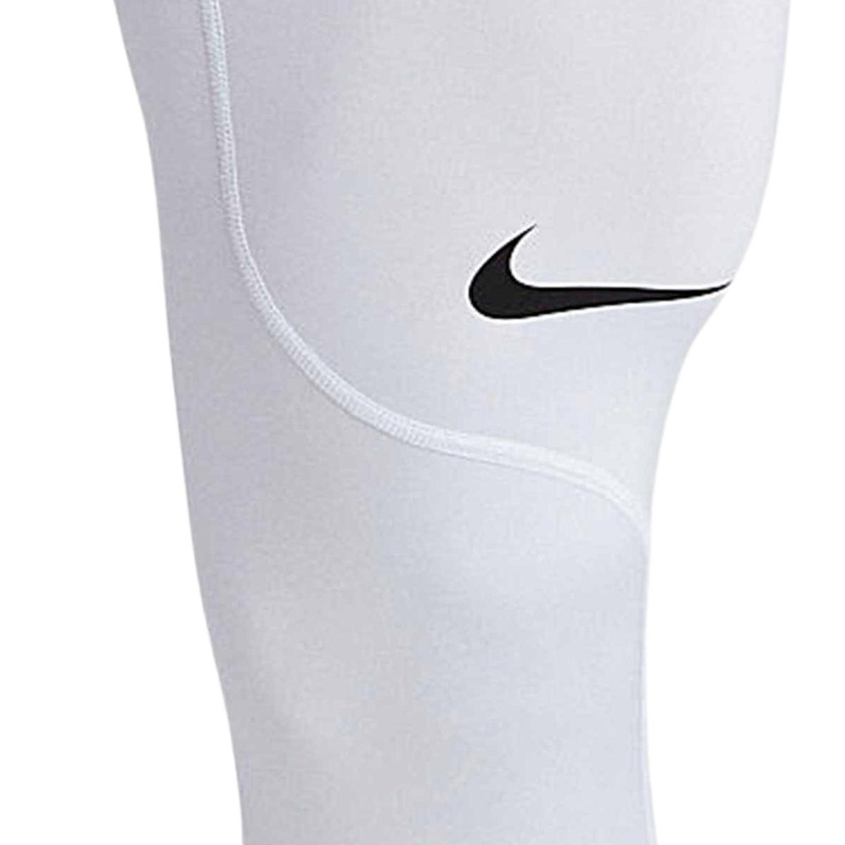 

Nike Спортивные тренировочные быстросохнущие брюки для фитнеса с логотипом, мужские белые 838068-100 M