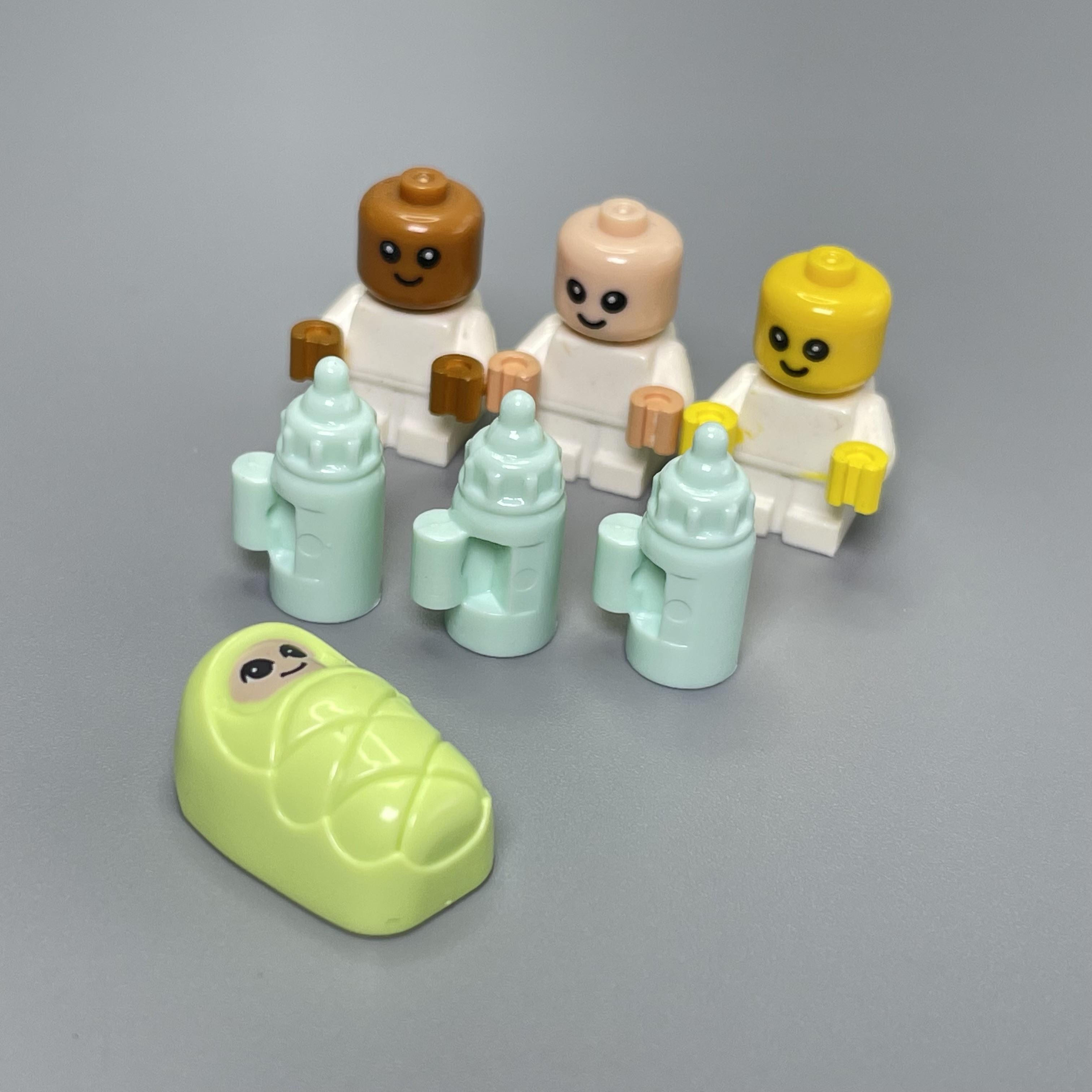 MOC Bausteine Sicherheit Babytrage Gurt 37822 Zusammengebaut Lernorientierte Bausteine Puppen Spielzeug Für Kinder Geschenke