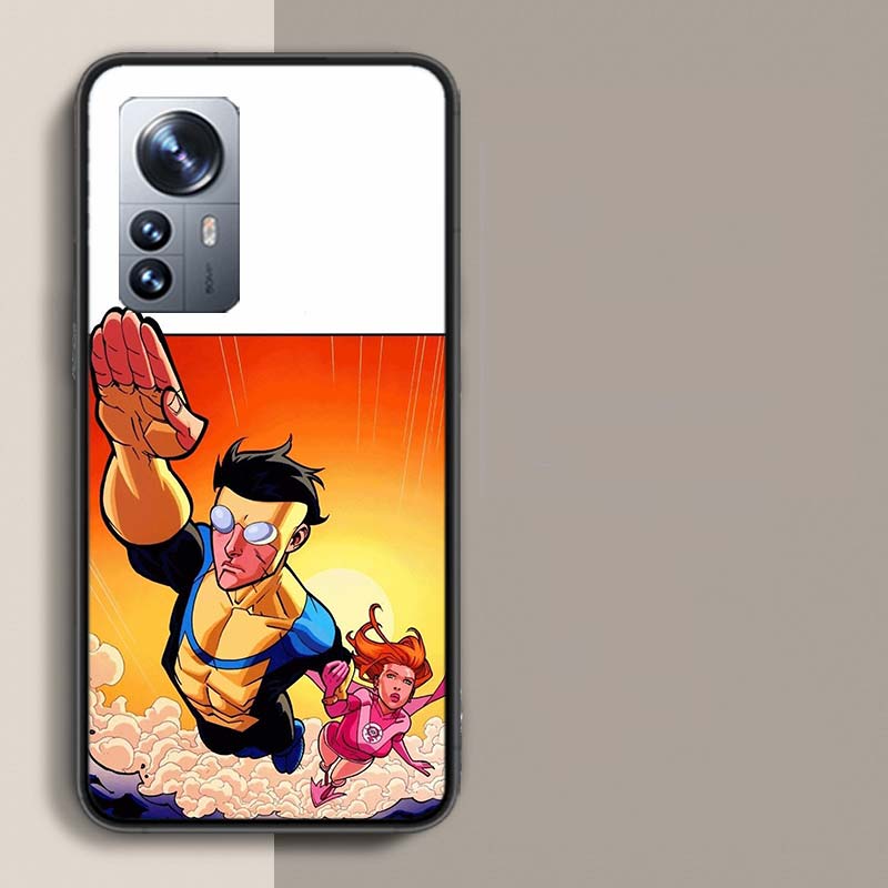 Cartoon Invincible Phone Case For Redmi Note 15 Pro 5G 14 13 12 Pro Plus 11 11T 11E 11S 10 Pro 10S 9 9S Cover Cell Clear with Su