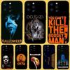 The C-Curse of M-Michael Myers Phone Case For iPhone 15,14,13,12,11 Plus,Pro,Max,XR,XS,X,7,8 Plus,SE,Mini Black Silicone Soft