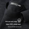 SHANSHAN Men's 100% Merino Wool Round Neck Sweater