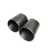 1Pcs Muffler Tip For Toyota RAV4 XA50 2019-2023 Matte Black Exhaust Tip Stainless Steel Muffler Tail Pipe Nozzle Car Accessories
