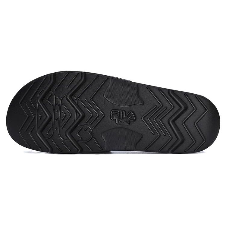 Fila Drifter Fashion Retro Home Composite Sole Graffiti Non-Slip Slide Sandals Men Footwear Black F12M322501FBK