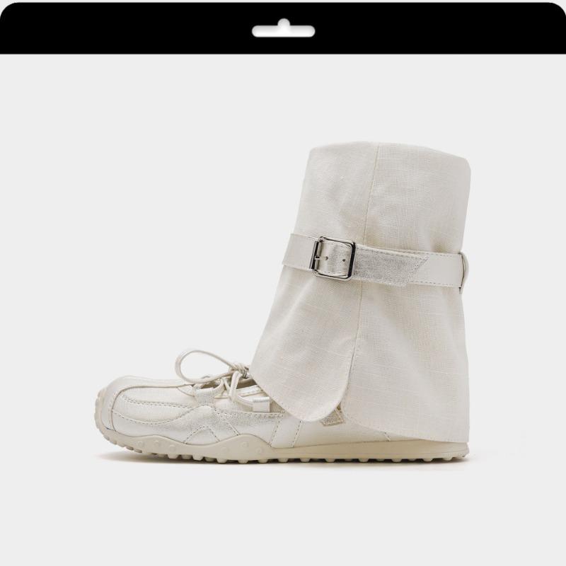 Ballettschuhe Dicksohlige Deutsche Trainingsschuhe Neue Sommer Einzelne Schuhe Coole Stiefel Kurze Stiefel