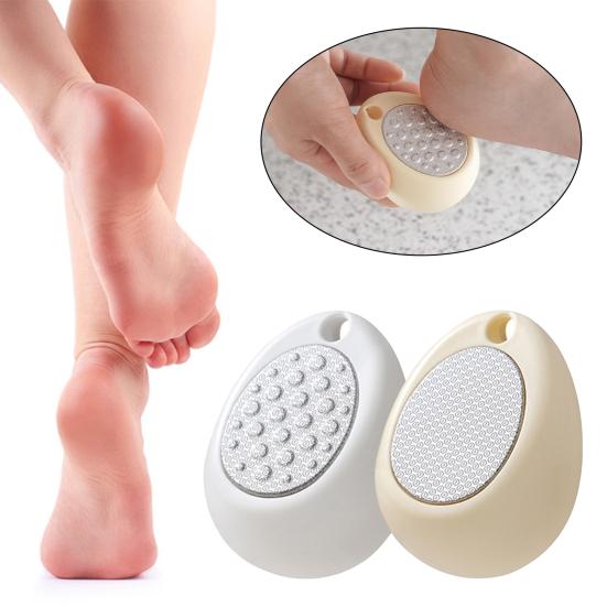 Pilník na nohy Oboustranný Exfoliační Bruska na nohy Odstraňovač ztvrdlé kůže Přenosná Škrabka na nohy Pedikúra Nástroje pro péči o nohy