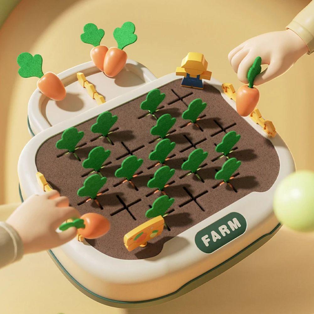Interactive Games Carrot Harvest Toy Teaching Material Rabbit Balance Math Toy  Developmental