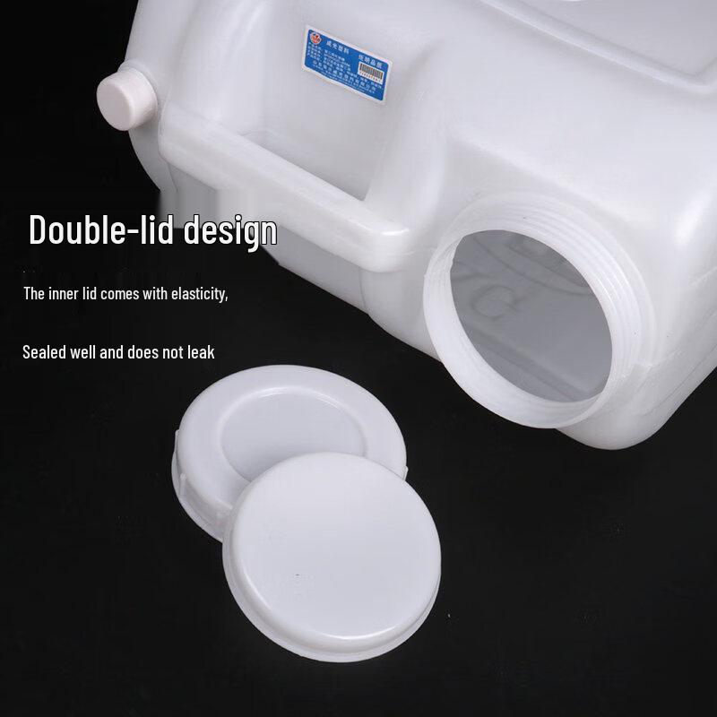 ZISIZ Food Grade Thick Plastic Bucket