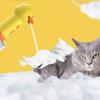 Electric Pet Bath Brush, Pet Shower Bubble Maker for Dogs and Cats, Pet Cleaning Brush