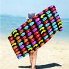 1Pc Pacman Classic Start Beach Towel Microfiber Beach Towel Thin Absorbent For Beach Swimming Yoga Bath Sports 091788