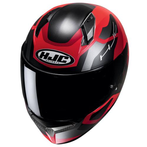 HJC HELMETS Motorcycle Helmet Full Face Ventilation Internal Removal C10 Tins HJH233 RED L (58 - 59cm)