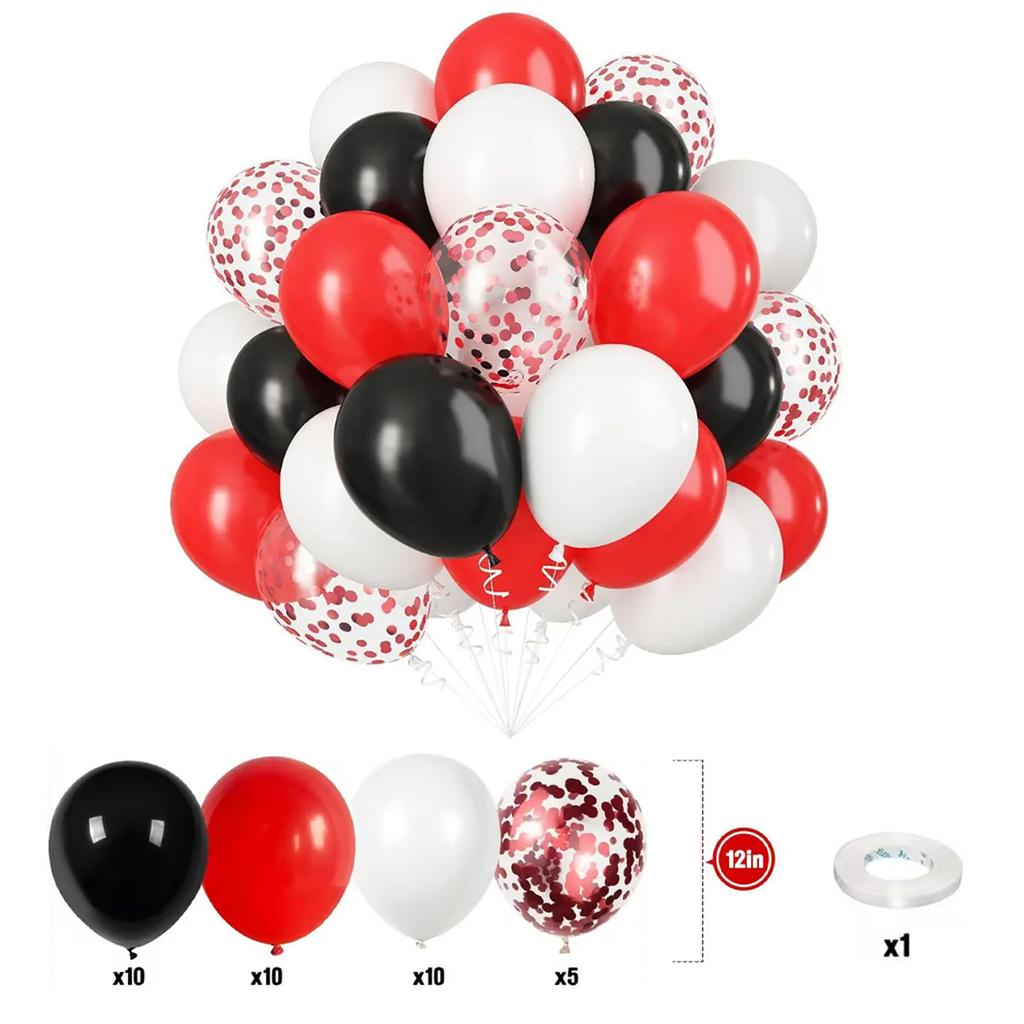 35 Stück Rosa, Grüne und Lila Luftballons Valentinstag Geburtstag Hochzeit Dekoration Jahrestag Geschlechtsenthüllung Bögen Set