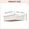 Under Shelf Storage Basket,Shelf Tray Easy Installation Desk Drawer Organizer Hanging Holder
