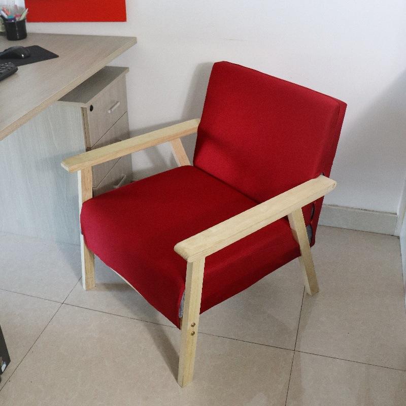 Elastic Single Sofa Cover Solid Universal Wood Chair Cover High Stretch Hotel Living Room Furniture Arm Chair Protector Cover