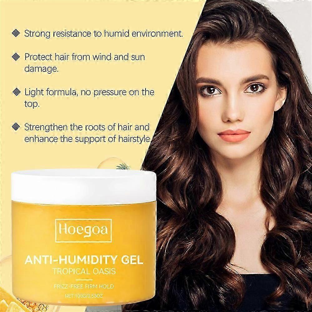 5 Stück Tropical Oasis Anti-Feuchtigkeits-Gel - Frizz-freier fester Halt