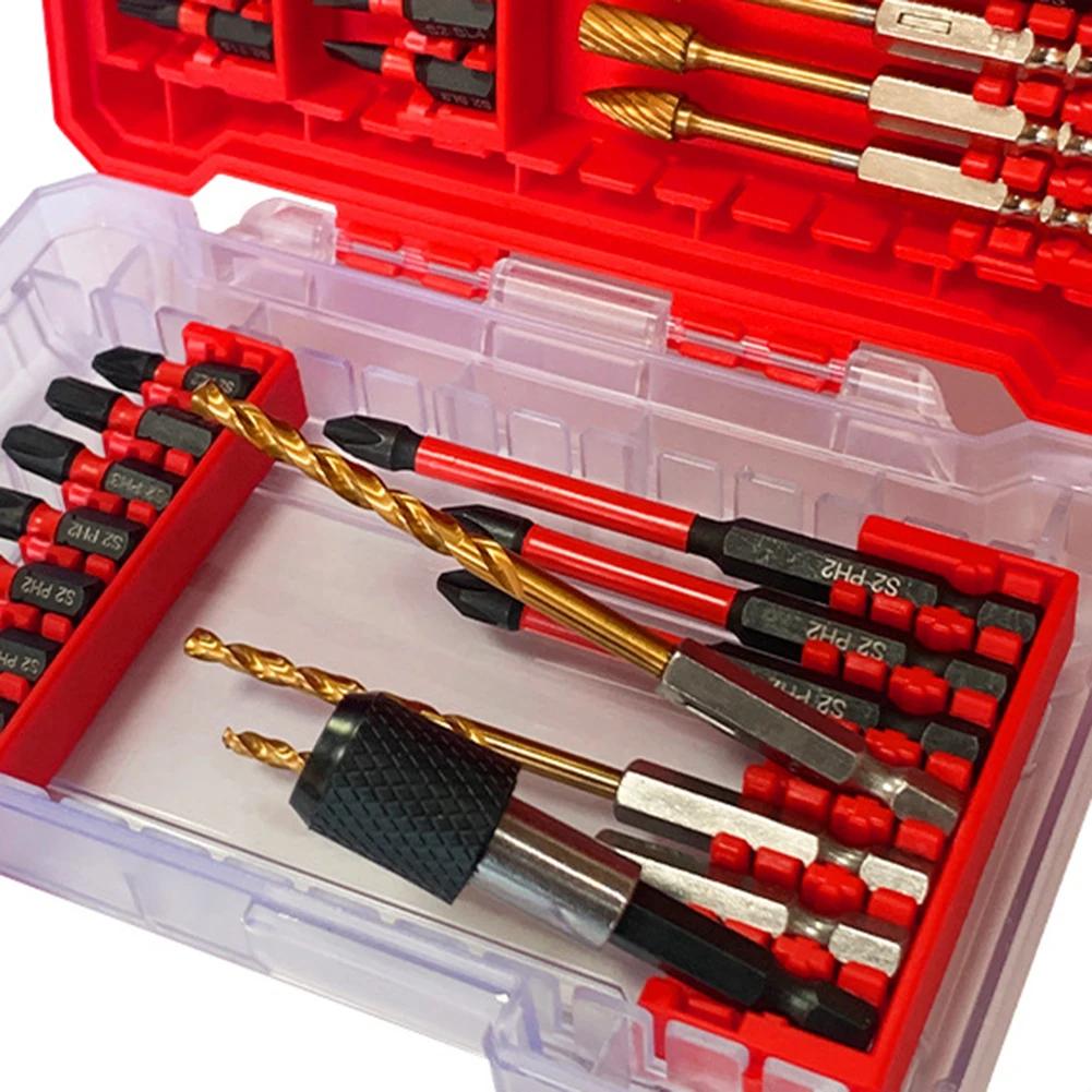 Magnetic Driver Hex Shank Adapter Alloy Steel Construction Hardened Heat-Treated Steel Non-slip Hexagonal Shank