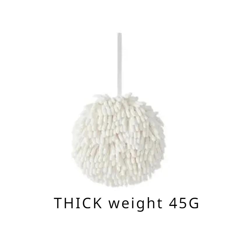 Handtücher für Küche und Bad, Handtuchball mit Aufhängeschlaufen, schnelltrocknend, weich und saugfähig, Mikrofasertuch, nützliche Dinge für zu Hause