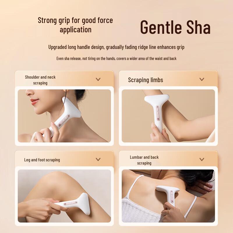 Electric Facial Guasha Scraper Massager