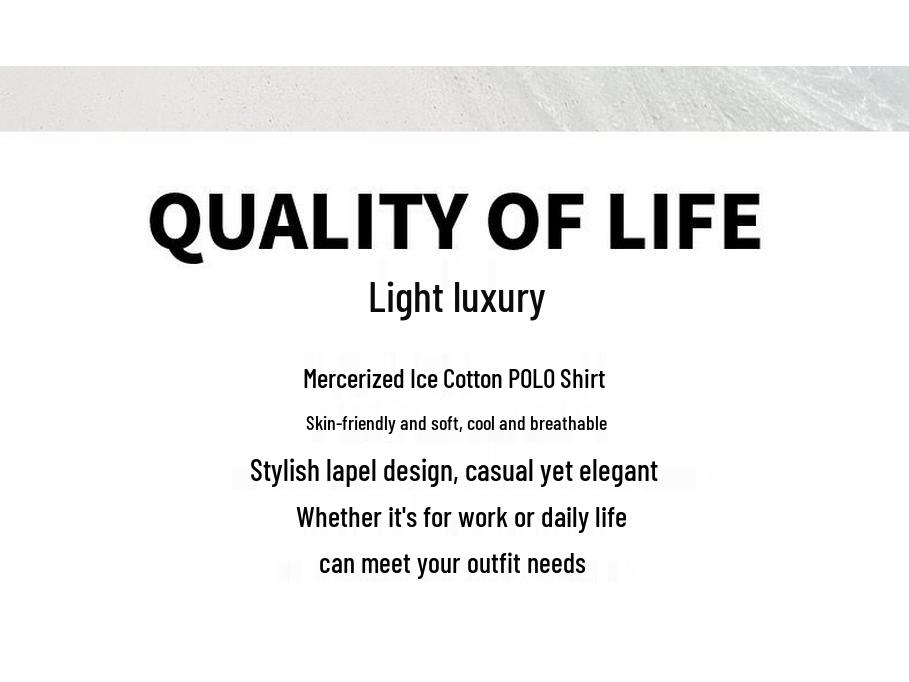 Men's Summer Short Sleeve Polo Shirt - Fashionable & Casual Breathable Lapel Tee