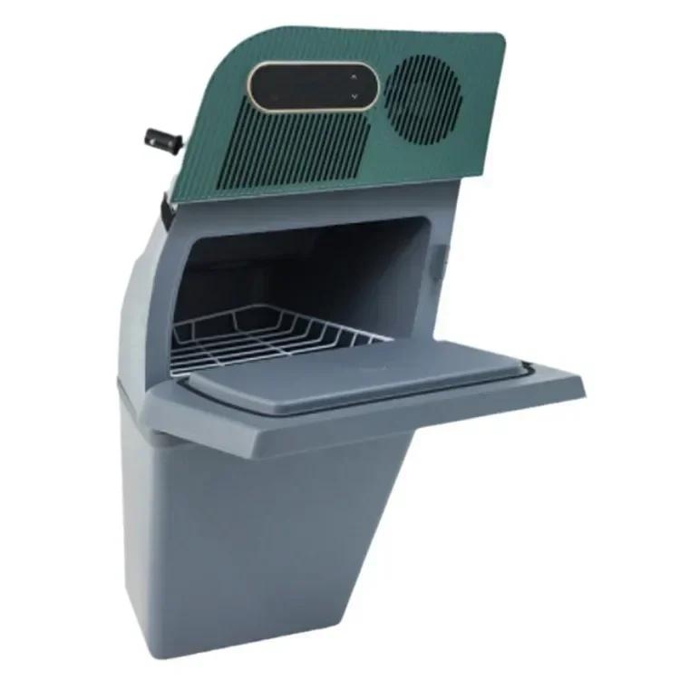 NEW For Tesla Model Y Trunk Volt Refrigerator Portable Car Fridge 15L Auto Refrigeration Compressors Outdoor Travel Camping
