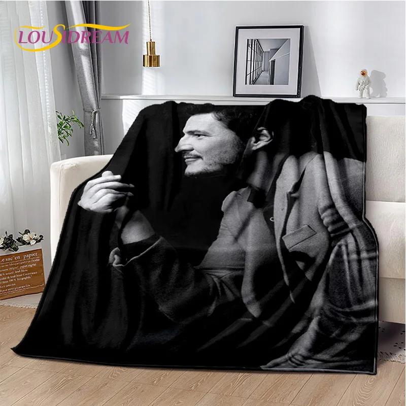 29 Style Pedro Pascal Funny Printing Blanket,Soft Throw Blanket for Home Bedroom Bed Sofa Picnic Travel Office Cover Gifts Kids