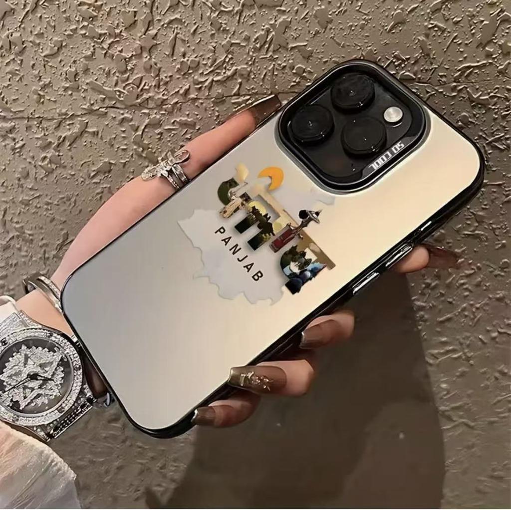 Neue englische anwendbare iphone17 Handyhülle 11 Apple 16promax/15 sturzsicher 14pro13 Europa und Amerika 12